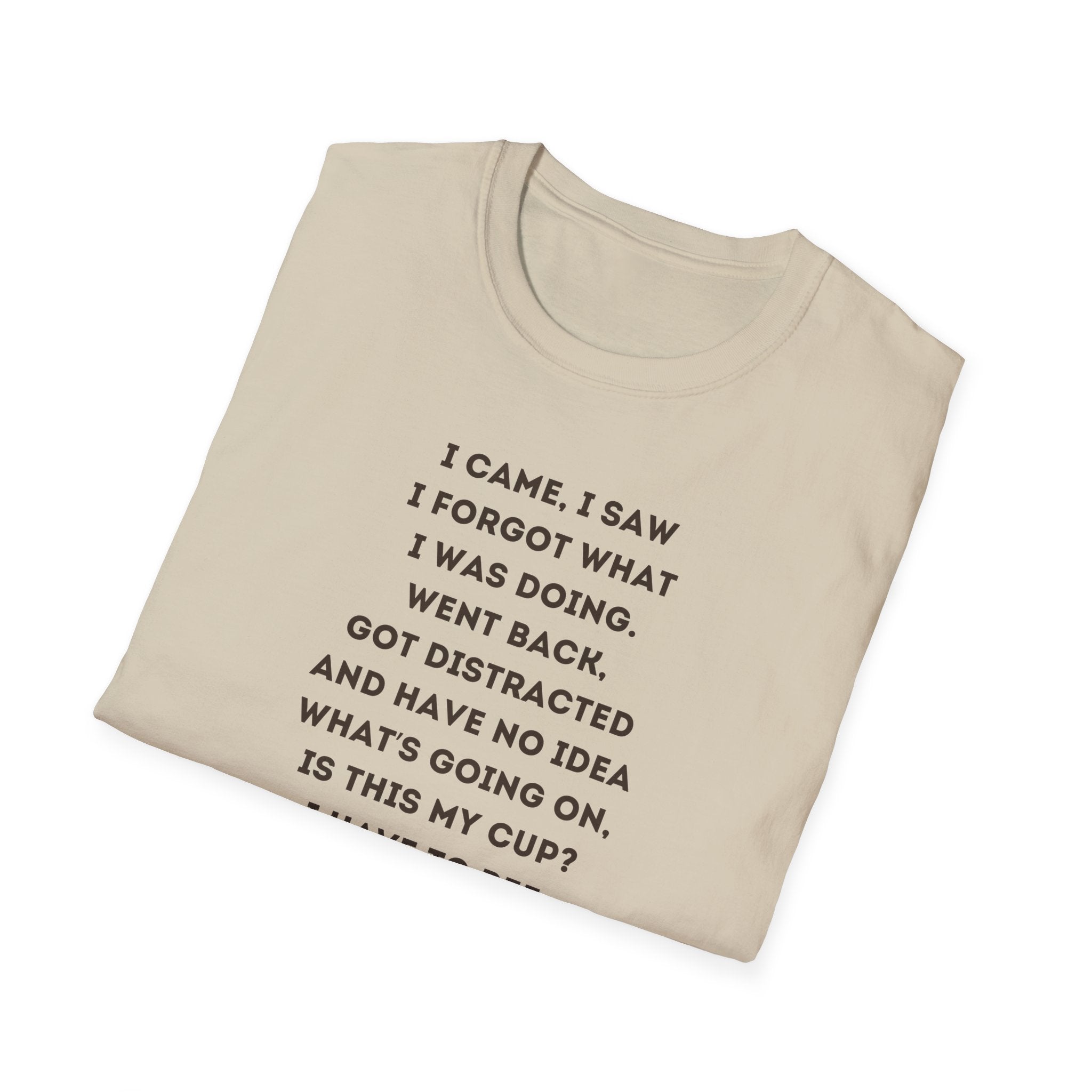 Funny Forgetful Grandpa Quote T-Shirt | Cute Elderly Character Tee