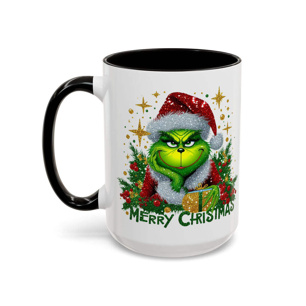 Grinchy Christmas Mug - 11oz & 15oz, Holiday Gift, Festive Beverage Cup, Winter Decorations, Fun Coffee Mug, Grinch Lover Gift