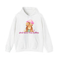Just Pour The Coffee - Men's and Woman's Heavy Blend Hooded Sweatshirt