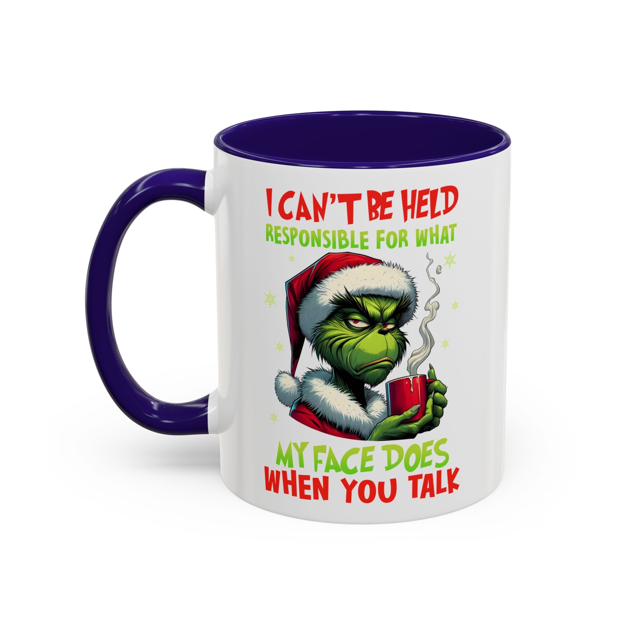Colorful Grinch Mugs - Perfect for the Holidays, Funny Gift, Coffee Mug, Christmas Present, Office Humor, Grinch Lover