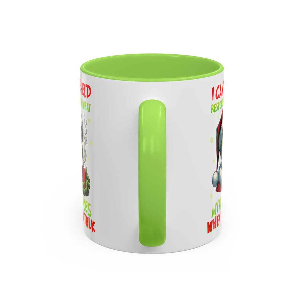 Colorful Grinch Mugs - Perfect for the Holidays, Funny Gift, Coffee Mug, Christmas Present, Office Humor, Grinch Lover