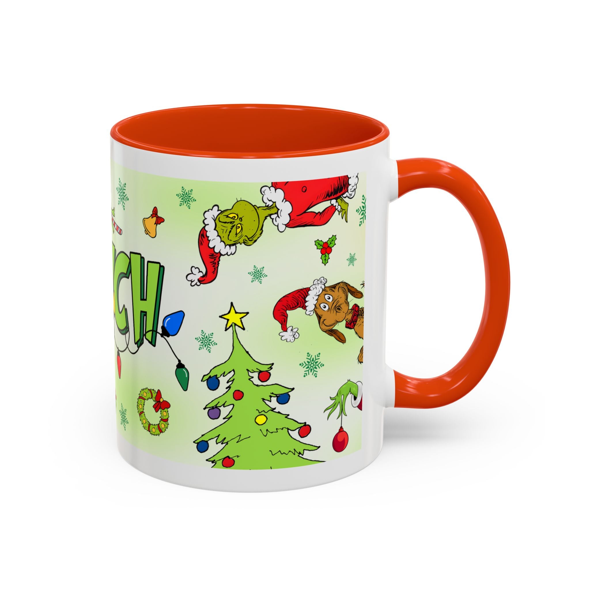 Whimsical The Grinch Mugs, Funny Holiday Gift, Christmas Coffee Cup, Festive Drinkware, Grinch Themed Mug