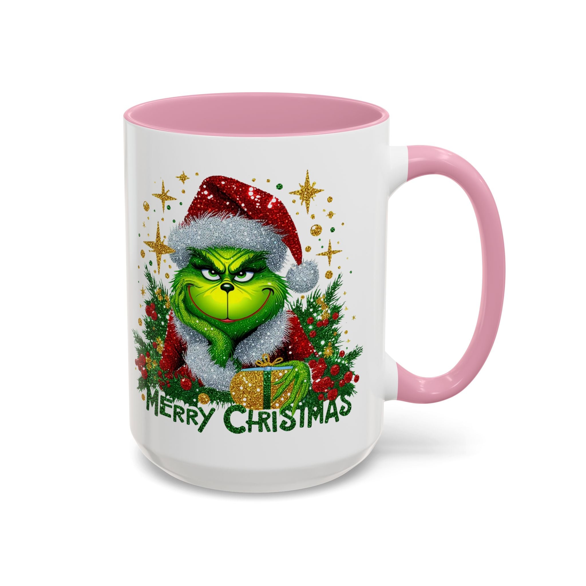 Grinchy Christmas Mug - 11oz & 15oz, Holiday Gift, Festive Beverage Cup, Winter Decorations, Fun Coffee Mug, Grinch Lover Gift
