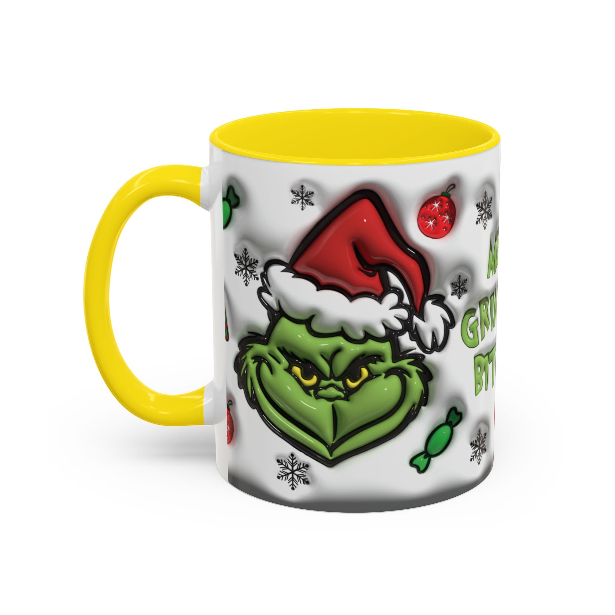 Merry Grinchmas Coffee Mug - Holiday Gift for Christmas Lovers, Fun Ceramic Mug, Grinch-Themed Drinkware, Funny Coffee Cup