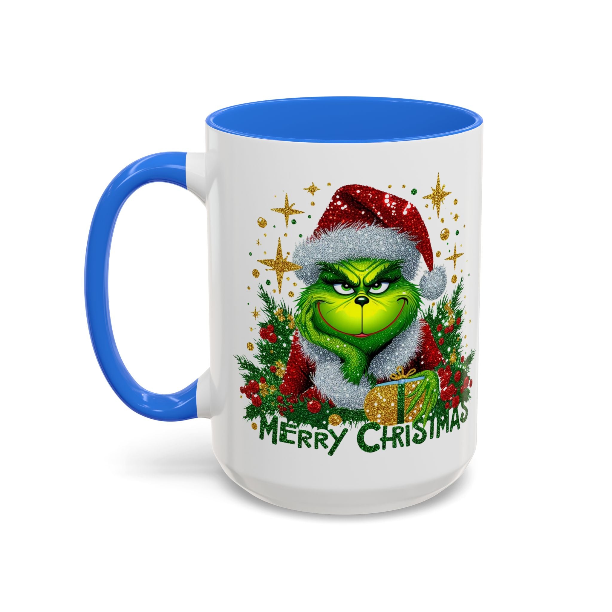 Grinchy Christmas Mug - 11oz & 15oz, Holiday Gift, Festive Beverage Cup, Winter Decorations, Fun Coffee Mug, Grinch Lover Gift