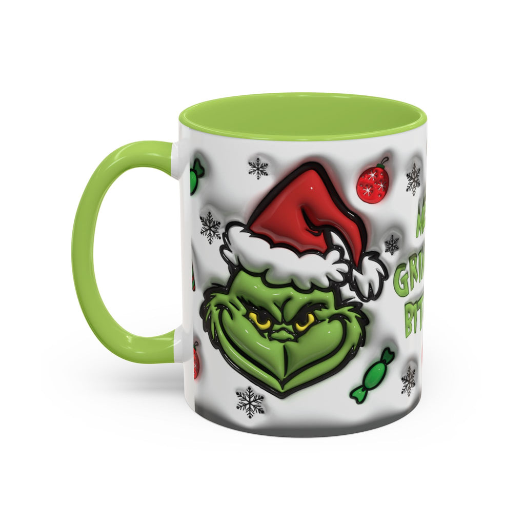 Merry Grinchmas Coffee Mug - Holiday Gift for Christmas Lovers, Fun Ceramic Mug, Grinch-Themed Drinkware, Funny Coffee Cup