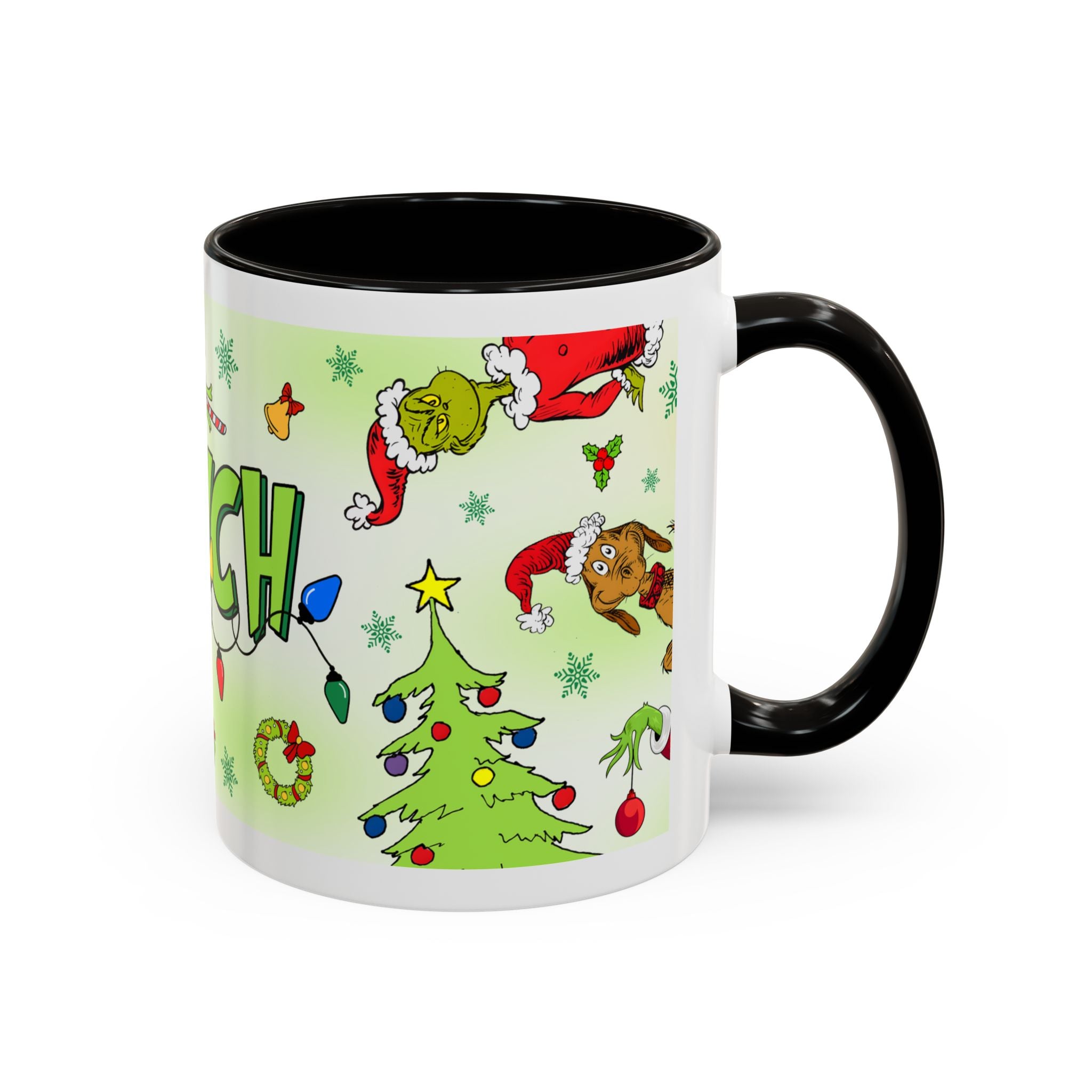 Whimsical The Grinch Mugs, Funny Holiday Gift, Christmas Coffee Cup, Festive Drinkware, Grinch Themed Mug