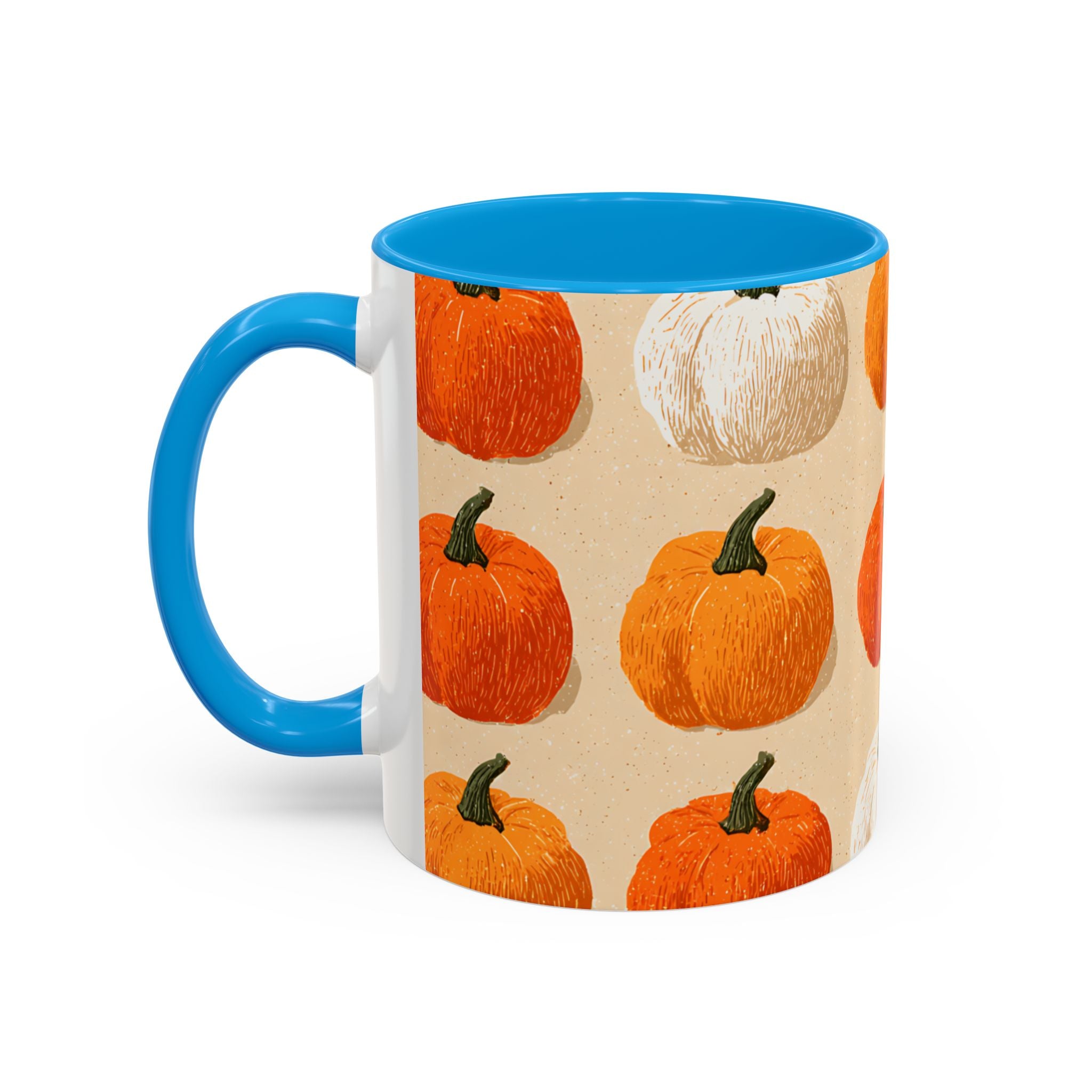 Autumn Pumpkin Mugs - Cozy Coffee Cups for Fall, Seasonal Drinkware, Thanksgiving Gifts, Home Decor, Pumpkin Spice Lovers
