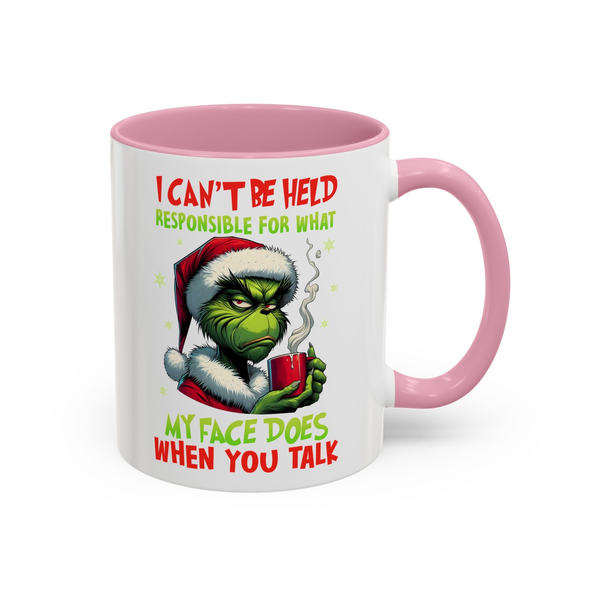 Colorful Grinch Mugs - Perfect for the Holidays, Funny Gift, Coffee Mug, Christmas Present, Office Humor, Grinch Lover