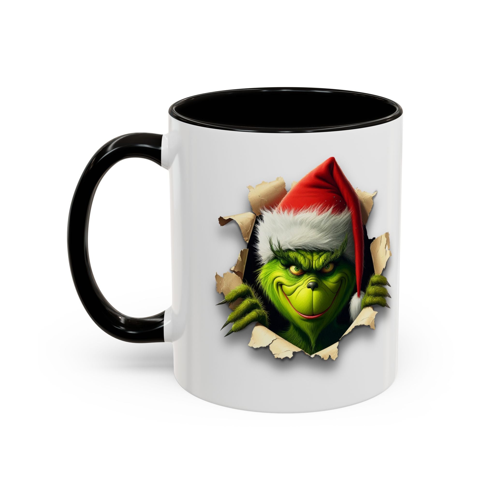 Grinch Holiday Coffee Mugs, Colorful 11oz & 15oz Drinking Cups, Funny Gift for Christmas, Holiday Decor, Unique Kitchenware