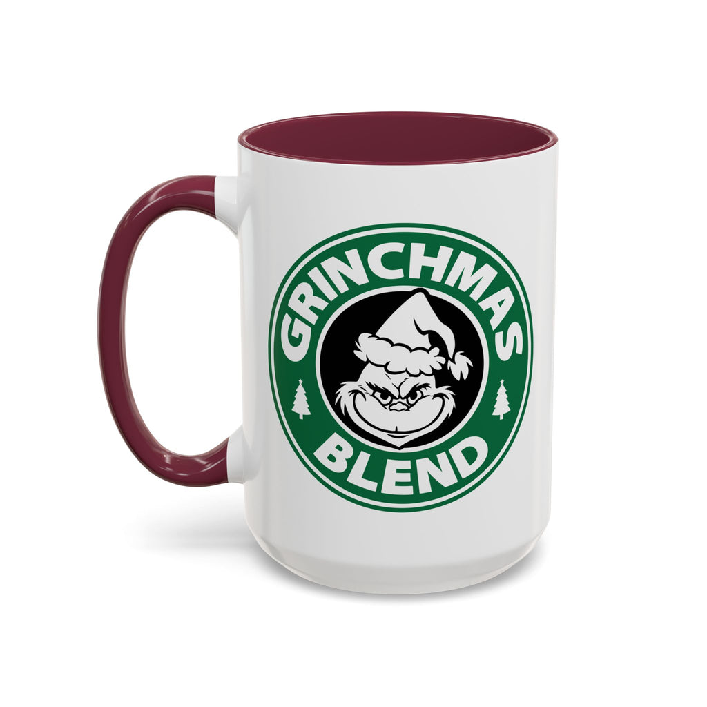 Christmas Grinch Coffee Mug, Colorful 11oz & 15oz Mugs, Holiday Gift, Funny Grinchmas Mug, Winter Decor, Unique Coffee Cup