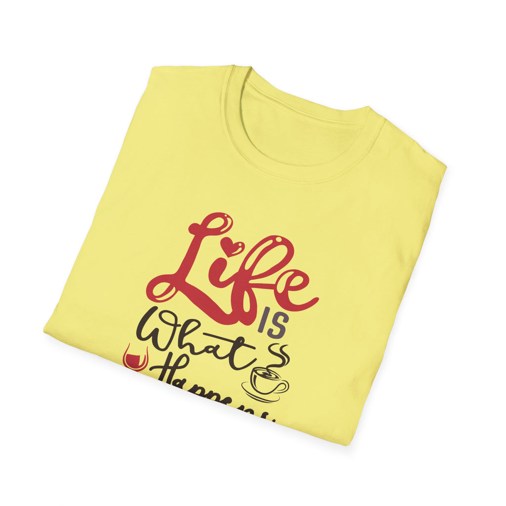 Coffee and Wine - Men's and Woman's Soft style T-Shirt