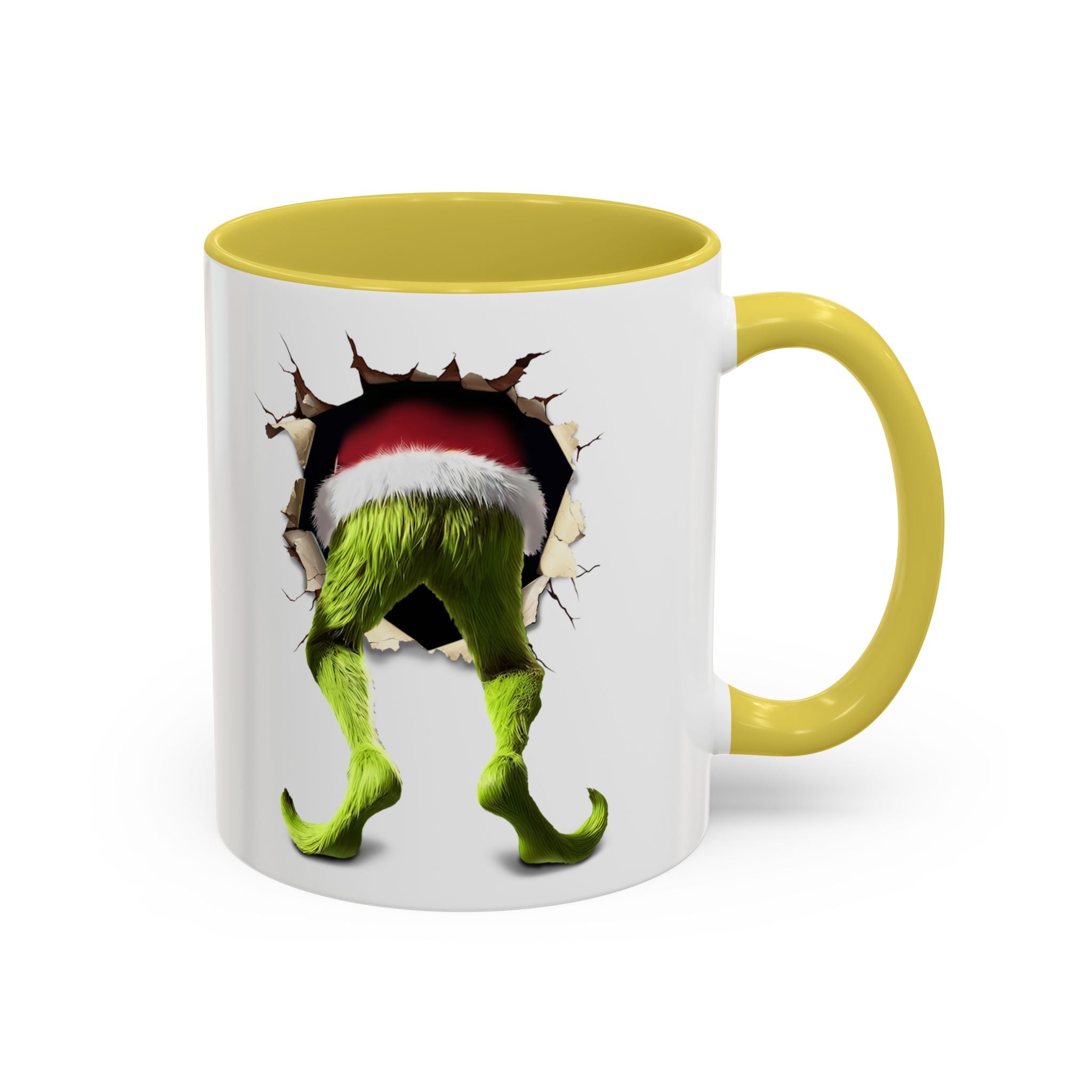 Grinch Holiday Coffee Mugs, Colorful 11oz & 15oz Drinking Cups, Funny Gift for Christmas, Holiday Decor, Unique Kitchenware