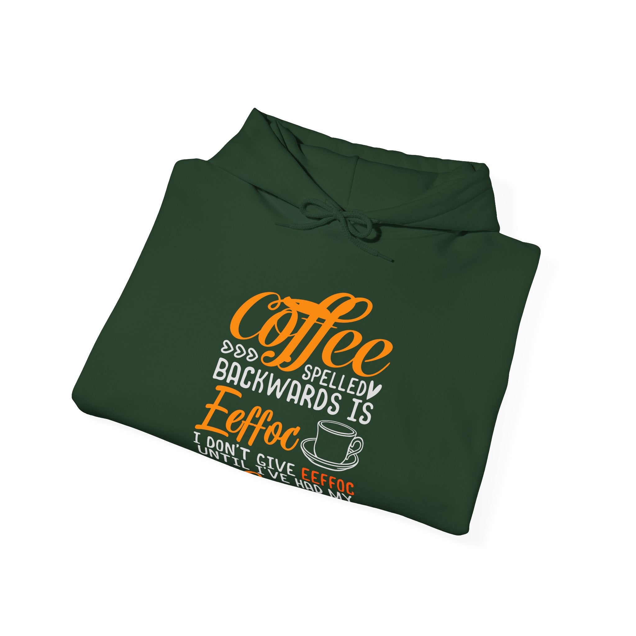 Give Me My Eeffoc Coffee - Unisex Heavy Blend Hooded Sweatshirt