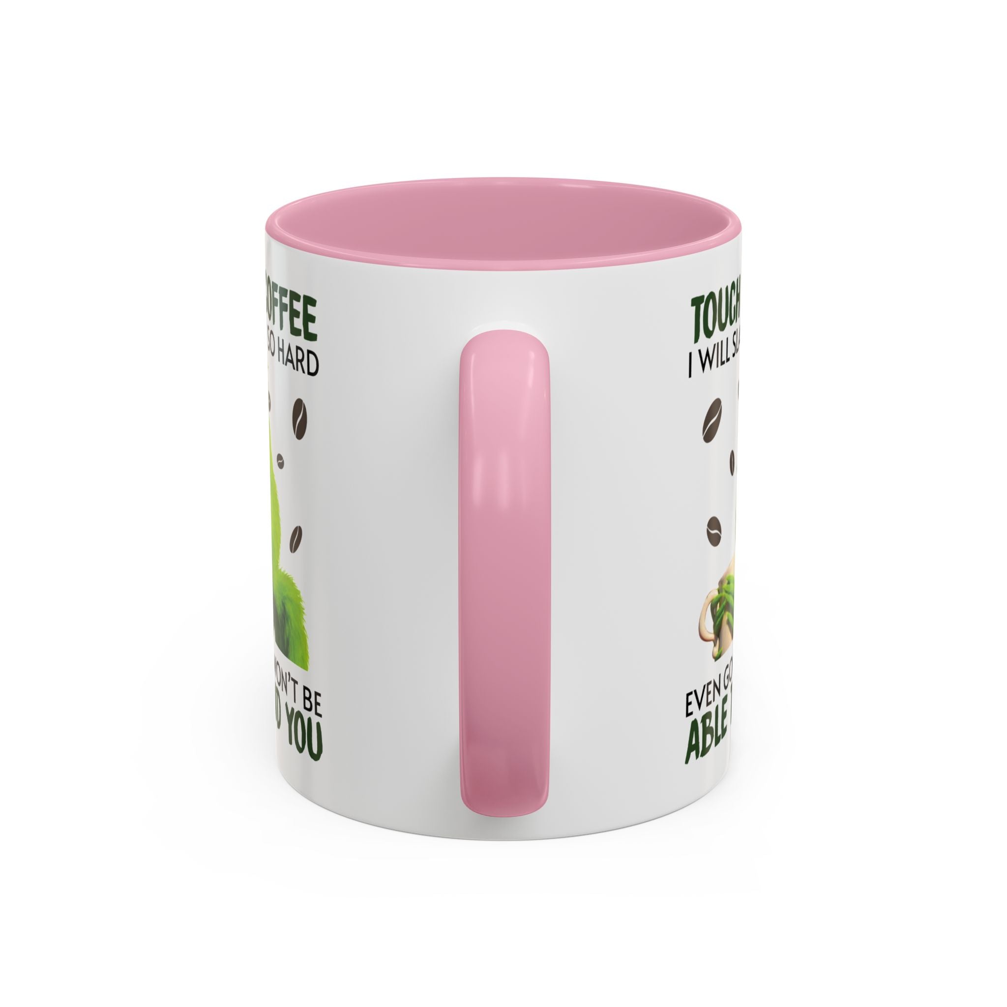 Funny Quote Mugs, Unique Coffee Cups, Gift for Coffee Lovers, Humorous Mug, Grinch Inspired Ceramics