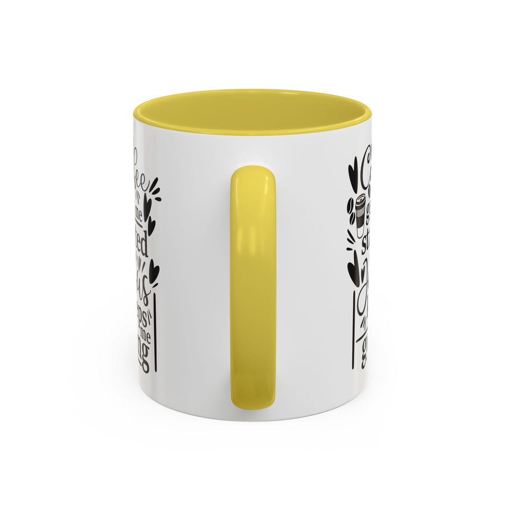 Faithful Morning Mug, Christian Coffee Cup, Religious Tea Mug, Jesus and Coffee Drinkware, Colorful Ceramic Mug