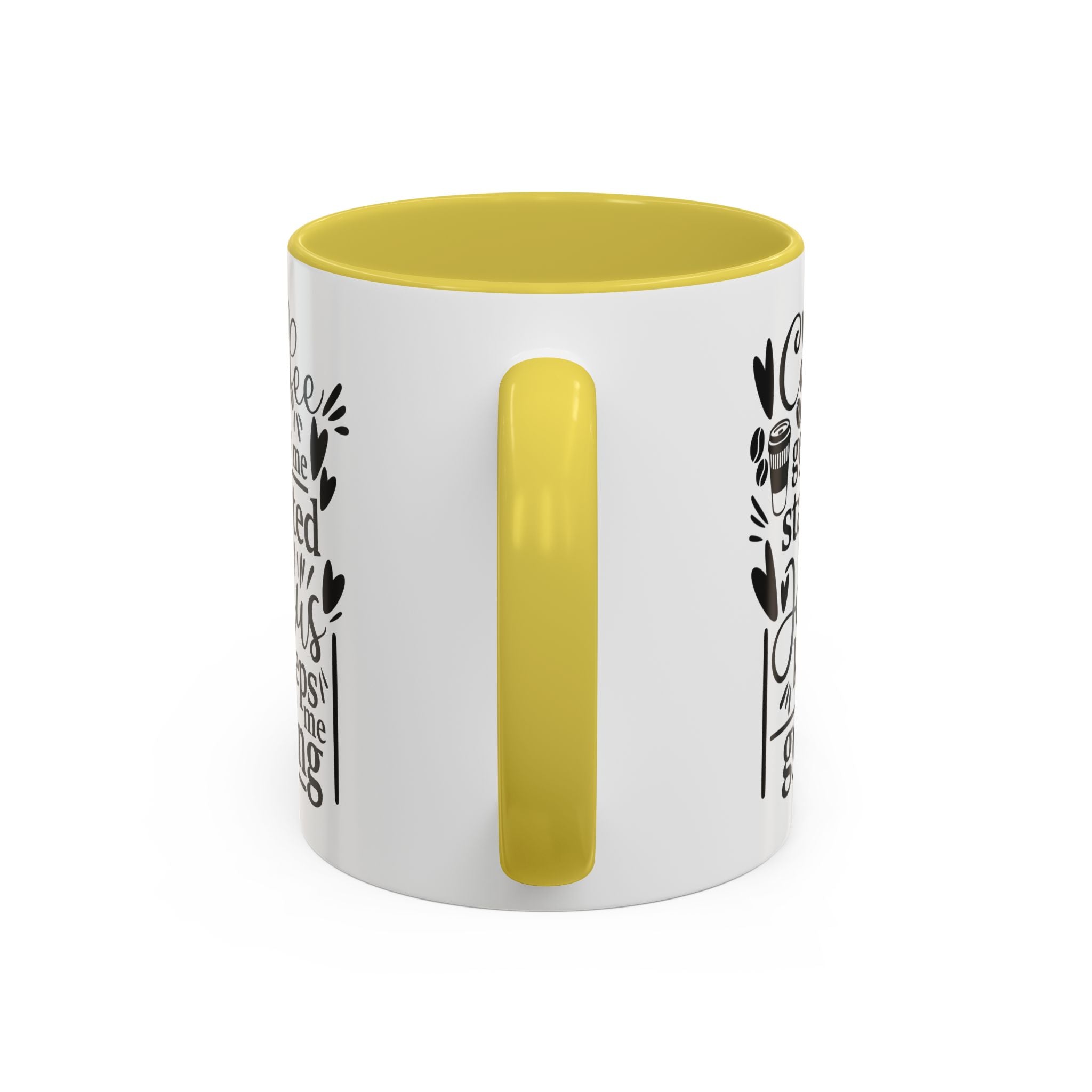 Faithful Morning Mug, Christian Coffee Cup, Religious Tea Mug, Jesus and Coffee Drinkware, Colorful Ceramic Mug
