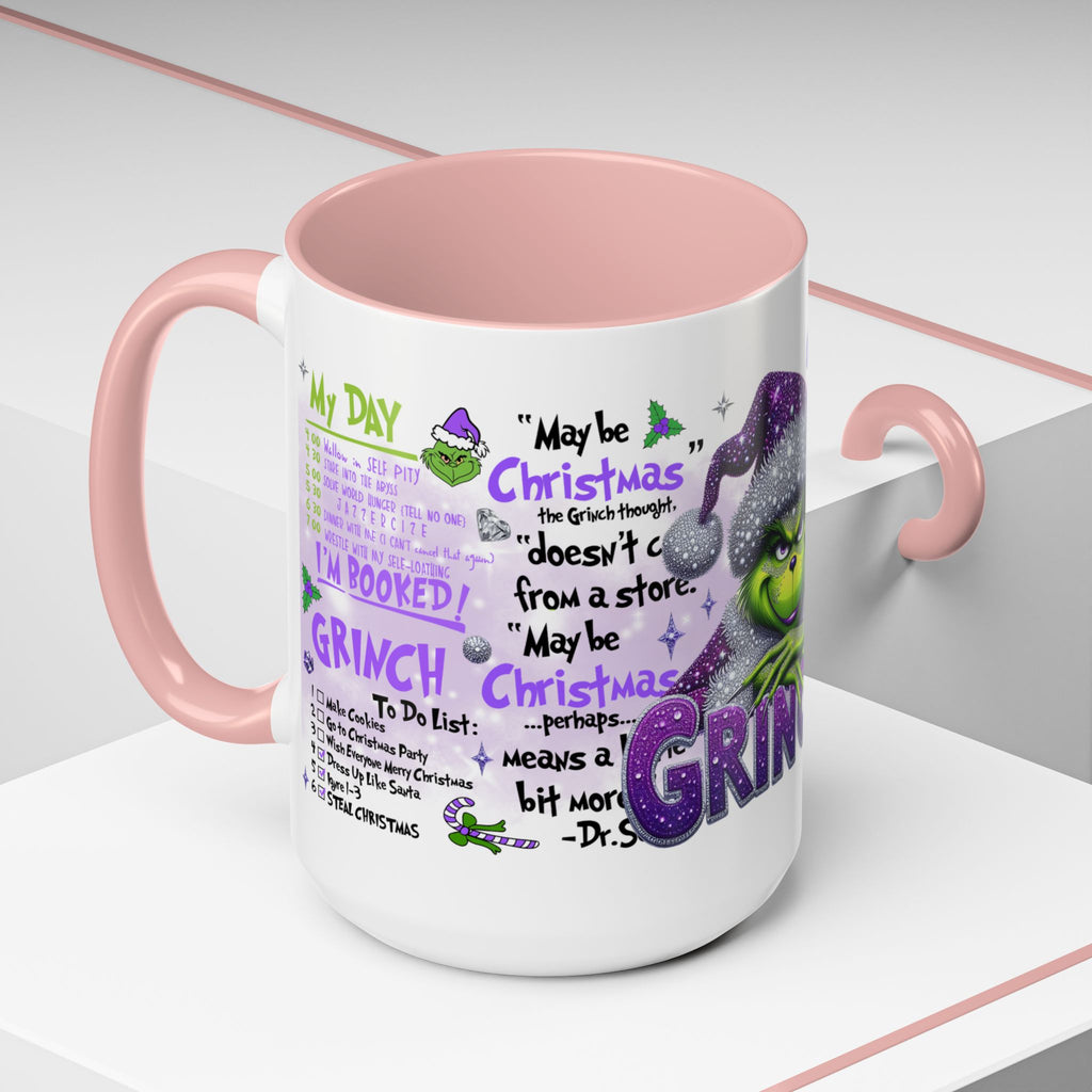 Grinchy Holiday Coffee Mug — '100% That Grinch' Funny Christmas Mug (11/15oz)