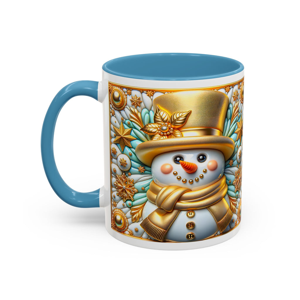 Festive Snowman Coffee Mug | Holiday Gift, Winter Decor, Cute Mug, Christmas Mug, Snowman Lover's Gift
