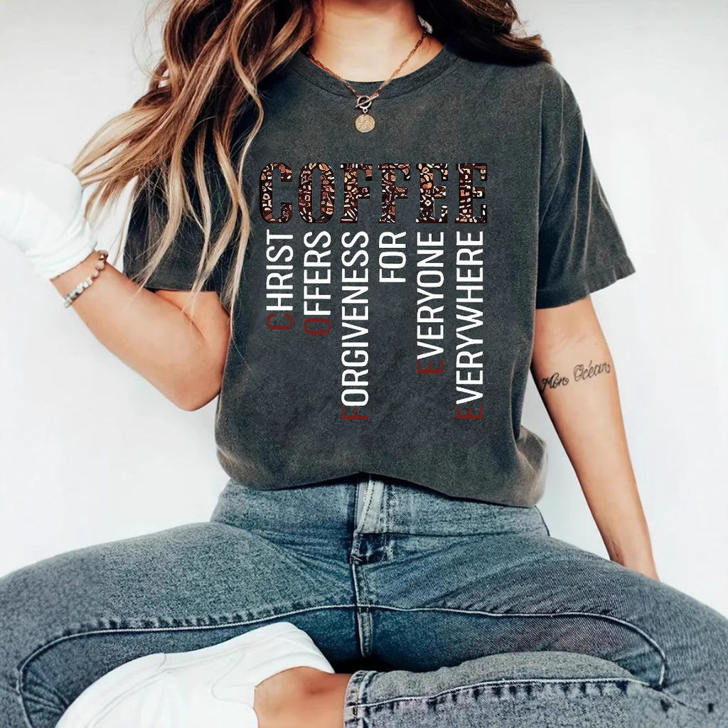 T-shirt COFFEE