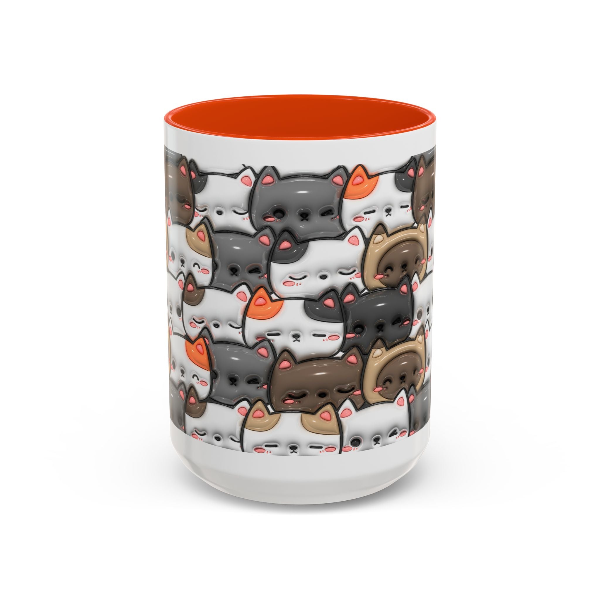 Colorful Cat Mugs - Cute Pet Lover Gift, Cat-Themed Coffee Cup, Cat Lover's Mug, Fun Kitchen Decor, Feline Art Drinkware