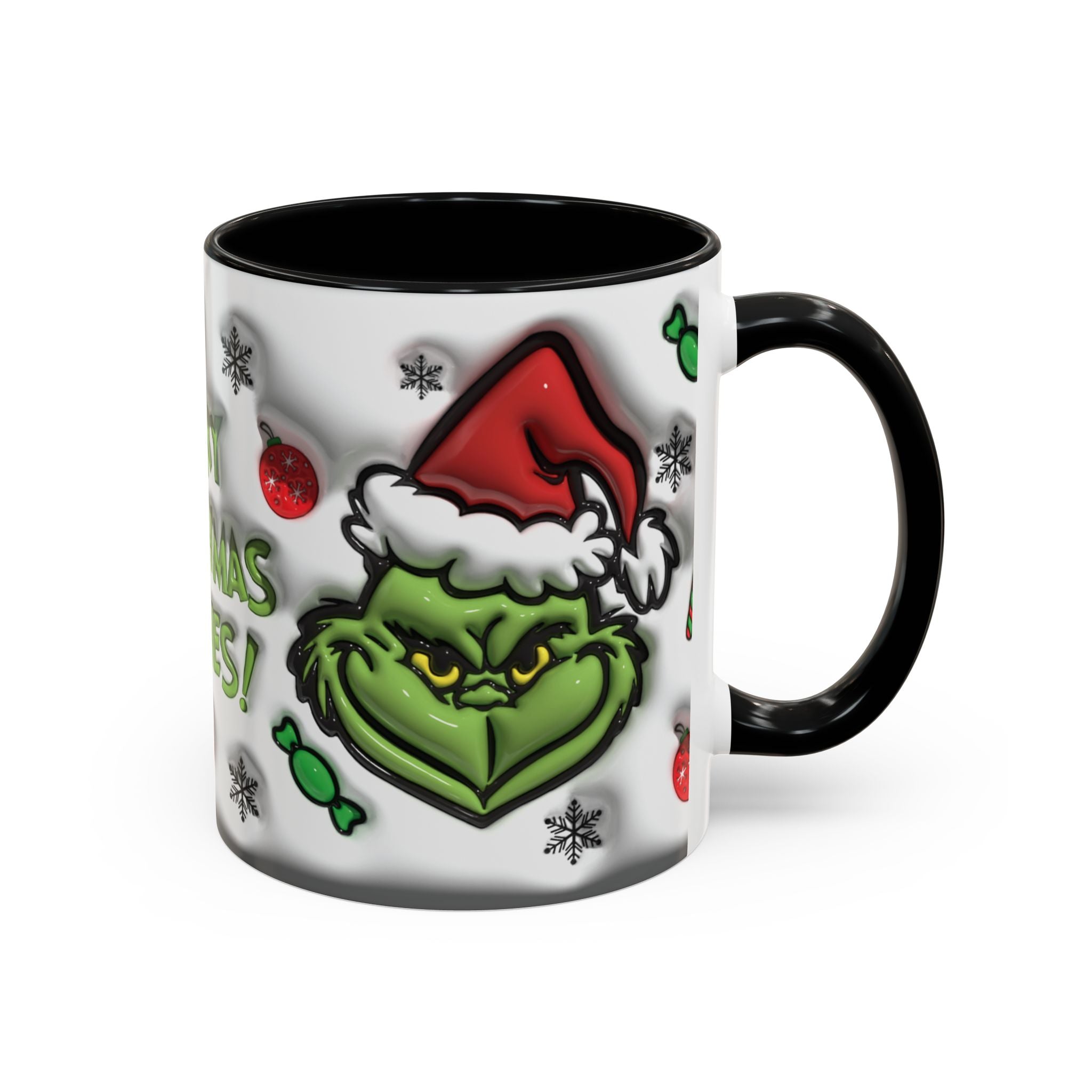 Merry Grinchmas Coffee Mug - Holiday Gift for Christmas Lovers, Fun Ceramic Mug, Grinch-Themed Drinkware, Funny Coffee Cup