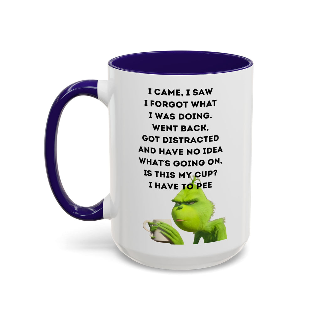 Colorful Grinch Coffee Mug, Fun Holiday Gift, Funny Tea Cup, Quirky Kitchen Decor, Grinch Fan Mug, Christmas Gift Idea