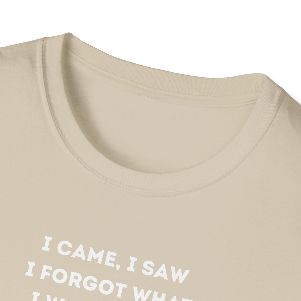 Funny Forgetful Grandpa Quote T-Shirt | Cute Elderly Character, Humorous Text