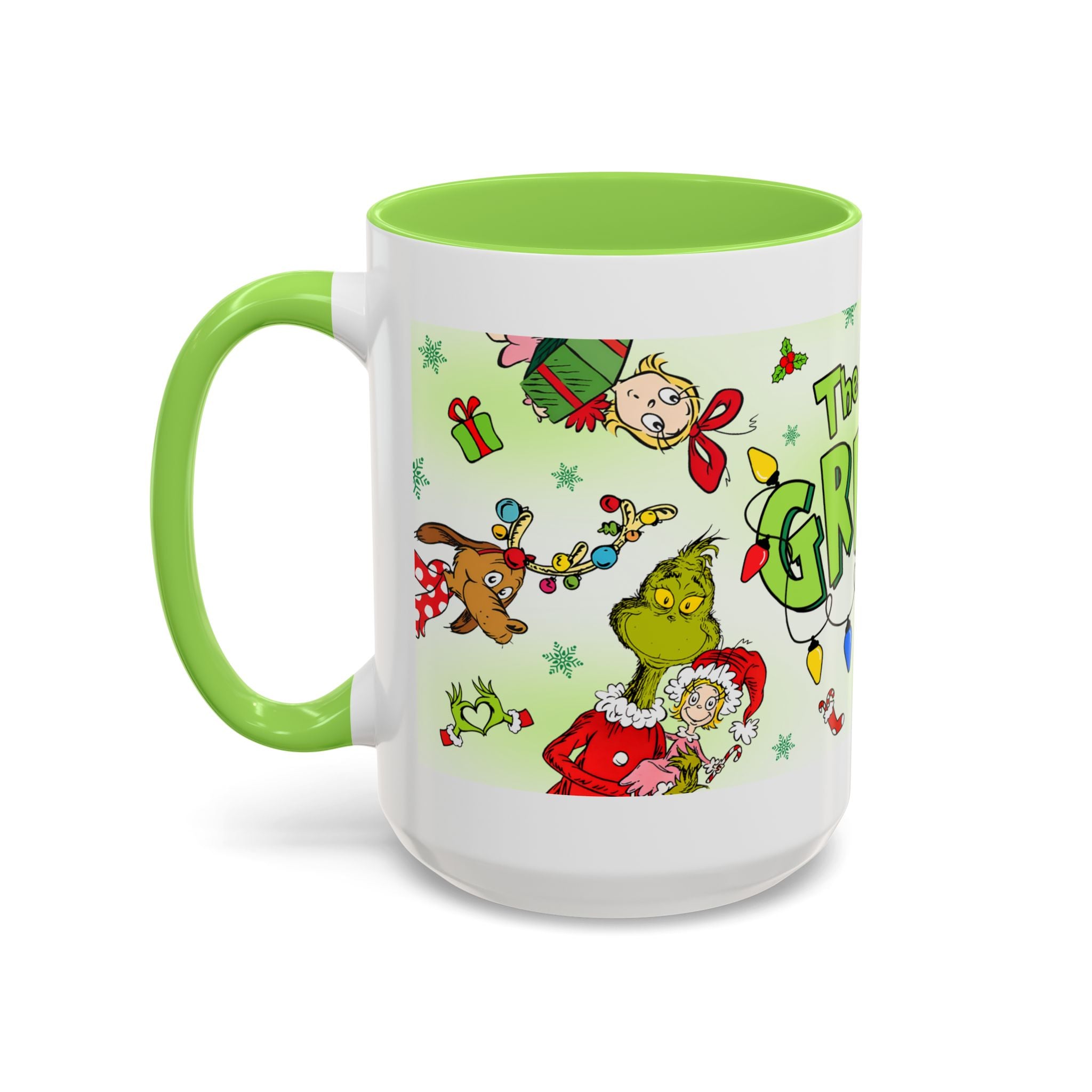 Whimsical The Grinch Mugs, Funny Holiday Gift, Christmas Coffee Cup, Festive Drinkware, Grinch Themed Mug