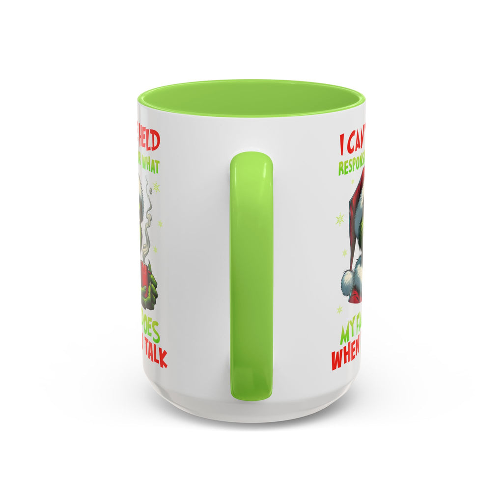 Colorful Grinch Mugs - Perfect for the Holidays, Funny Gift, Coffee Mug, Christmas Present, Office Humor, Grinch Lover