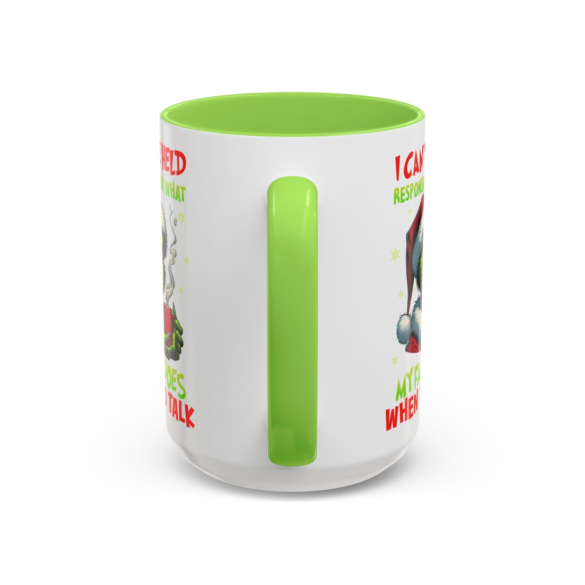 Colorful Grinch Mugs - Perfect for the Holidays, Funny Gift, Coffee Mug, Christmas Present, Office Humor, Grinch Lover