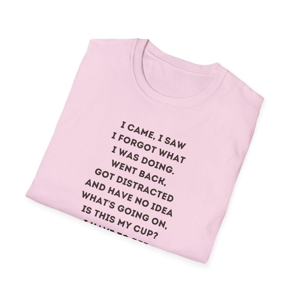 Funny Forgetful Grandpa Quote T-Shirt | Cute Elderly Character Tee