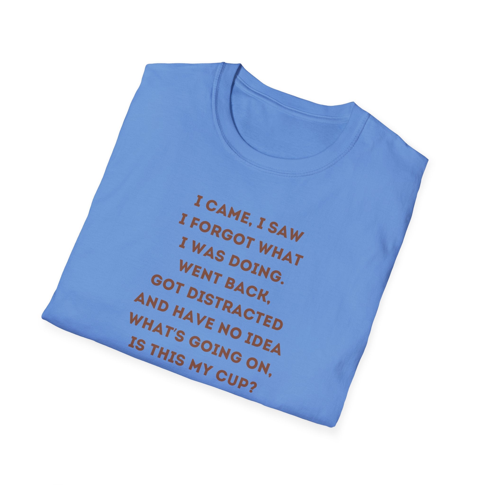 Funny Coffee Quote T-Shirt for Coffee Lovers, Humor Tee, Gift for Him/Her, Perfect for Birthdays, Housewarming, Casual Wear