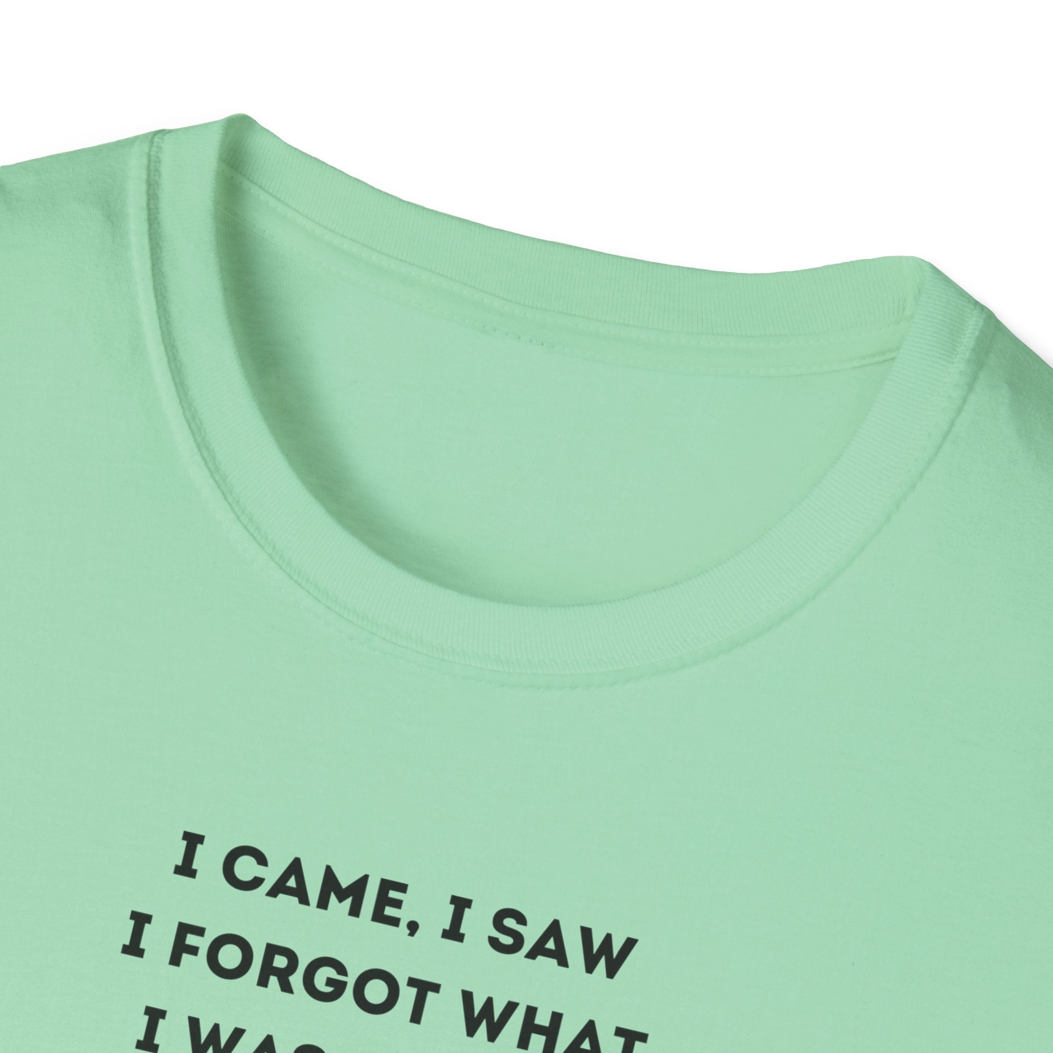 Grumpy Grinch Character with Funny Relatable Quote T-Shirt | Meme Tee