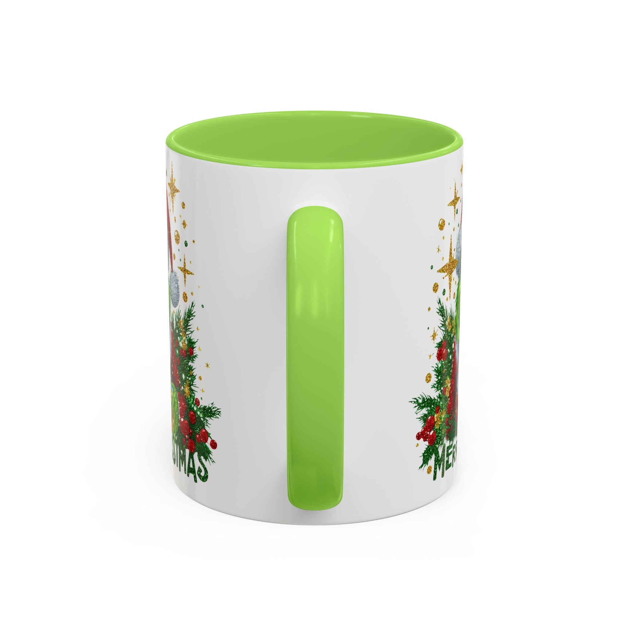 Grinchy Christmas Mug - 11oz & 15oz, Holiday Gift, Festive Beverage Cup, Winter Decorations, Fun Coffee Mug, Grinch Lover Gift