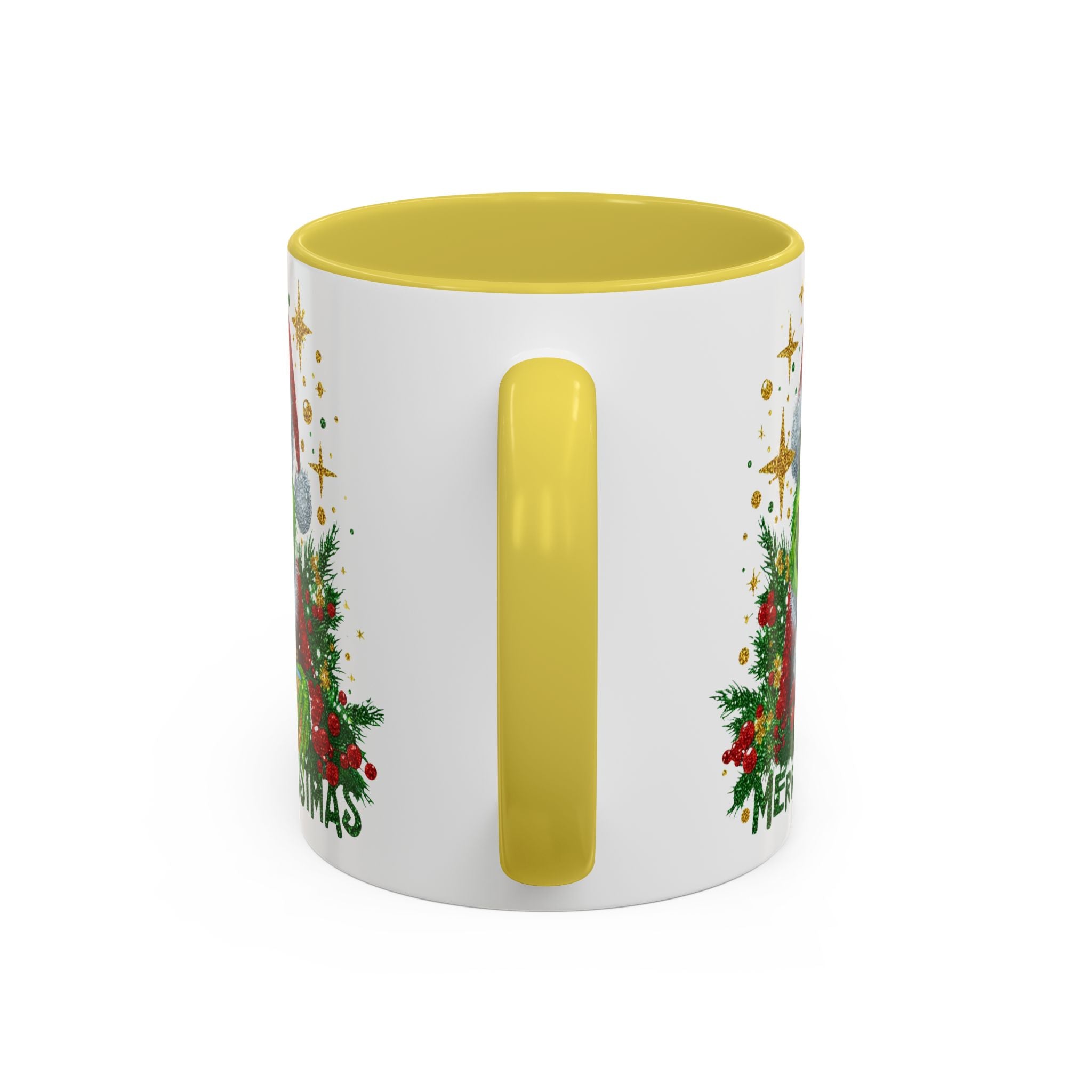 Grinchy Christmas Mug - 11oz & 15oz, Holiday Gift, Festive Beverage Cup, Winter Decorations, Fun Coffee Mug, Grinch Lover Gift