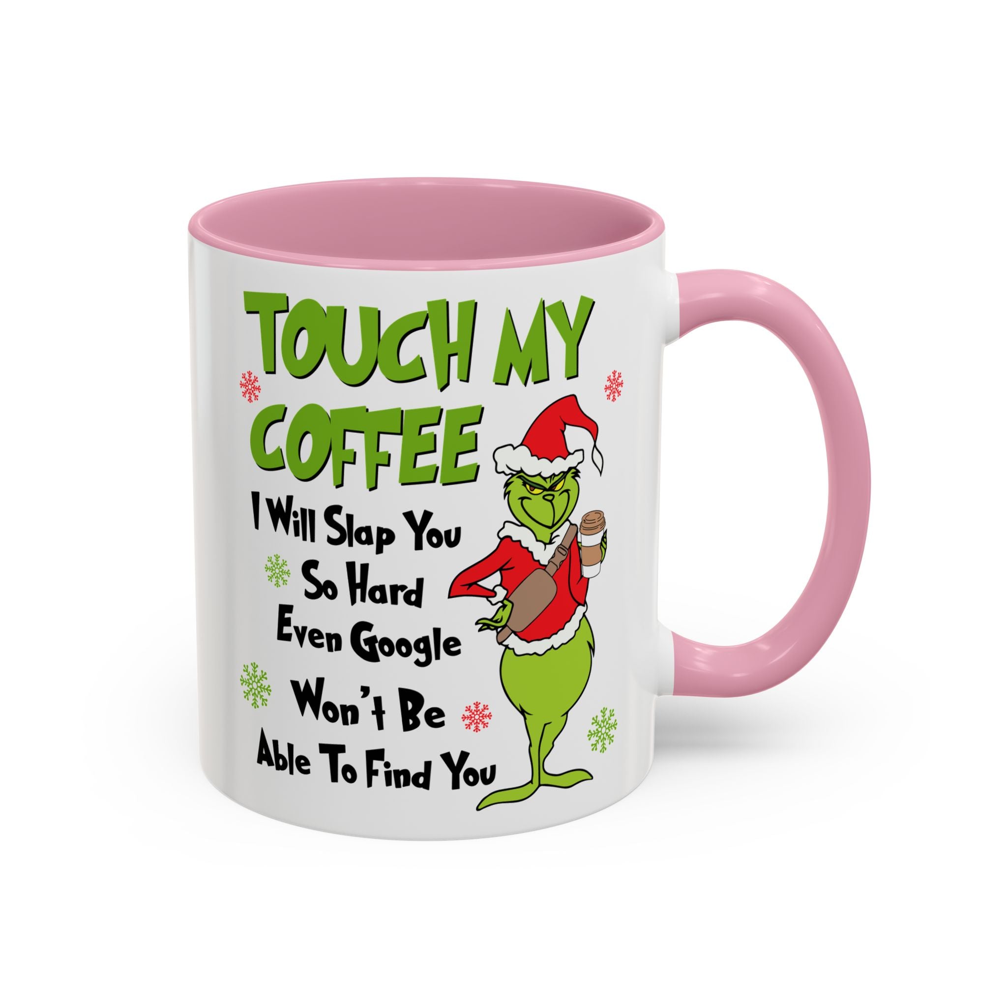 Colorful Grinch Coffee Mug - Fun Holiday Cup, Unique Gift, 11oz & 15oz Sizes, Perfect for Christmas, Funny Humor Mug, Coffee Lover's Delight