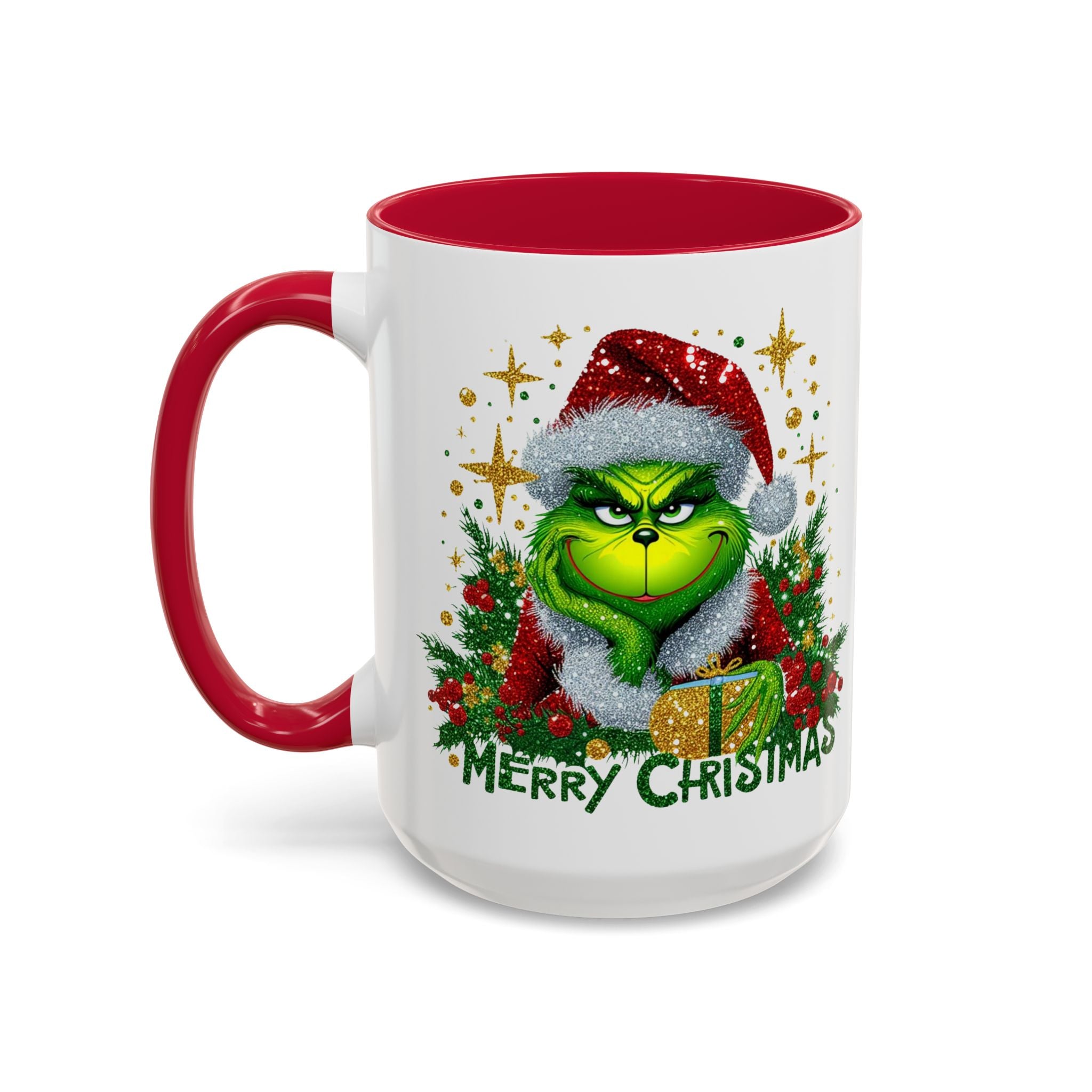 Grinchy Christmas Mug - 11oz & 15oz, Holiday Gift, Festive Beverage Cup, Winter Decorations, Fun Coffee Mug, Grinch Lover Gift