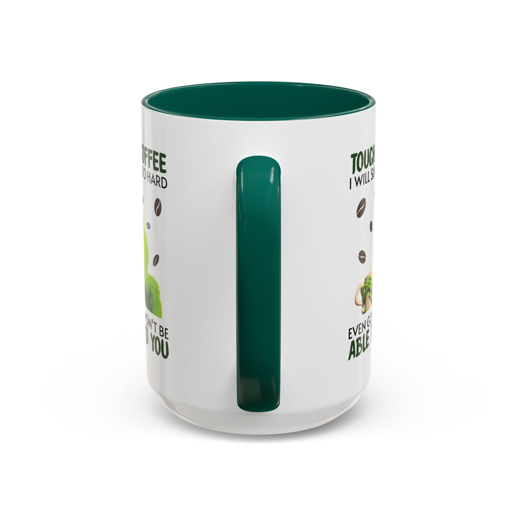 Funny Quote Mugs, Unique Coffee Cups, Gift for Coffee Lovers, Humorous Mug, Grinch Inspired Ceramics