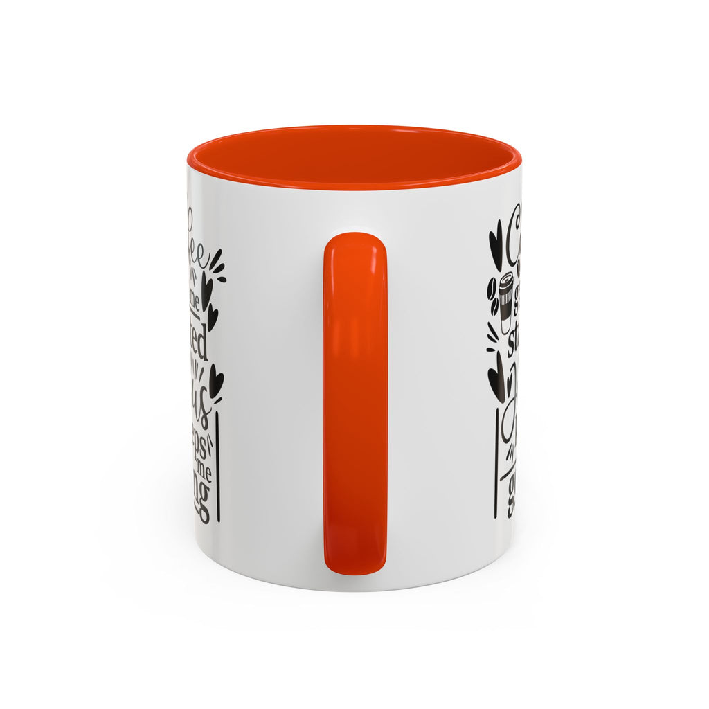 Faithful Morning Mug, Christian Coffee Cup, Religious Tea Mug, Jesus and Coffee Drinkware, Colorful Ceramic Mug
