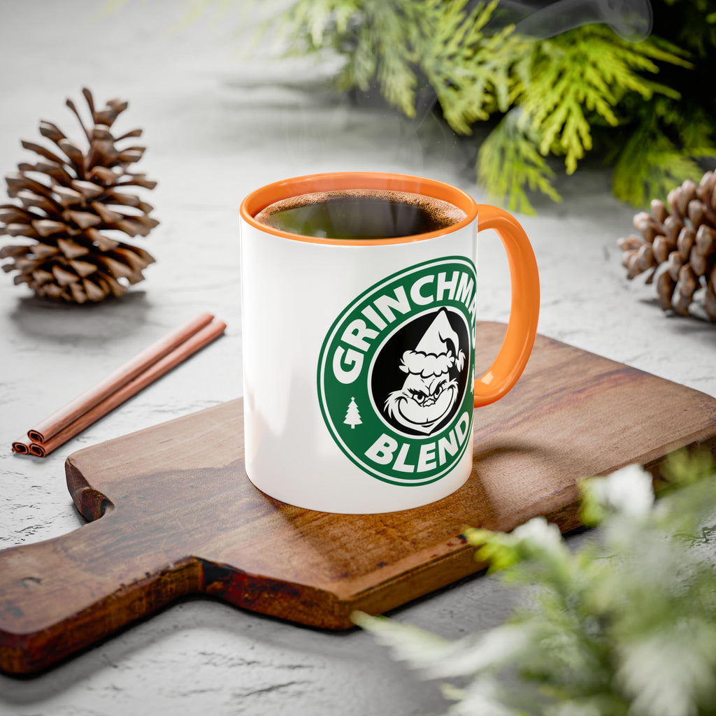 Christmas Grinch Coffee Mug, Colorful 11oz & 15oz Mugs, Holiday Gift, Funny Grinchmas Mug, Winter Decor, Unique Coffee Cup