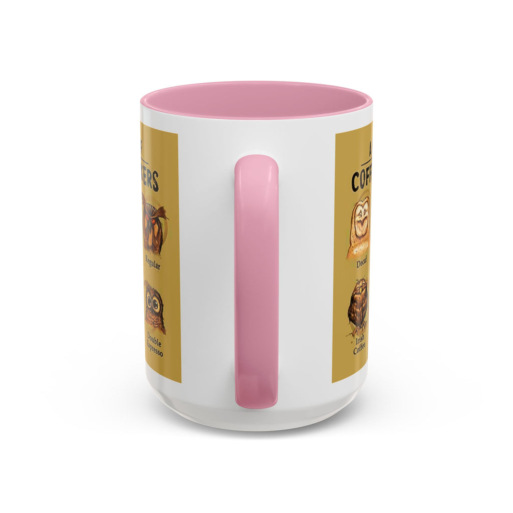 Coffee Owl Mug — "A Hoo's Hoo of Coffee Drinkers" 11oz/15oz