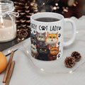 Crazy Cat Lady Cute Kittens Mug | Ceramic Coffee Tea Cup