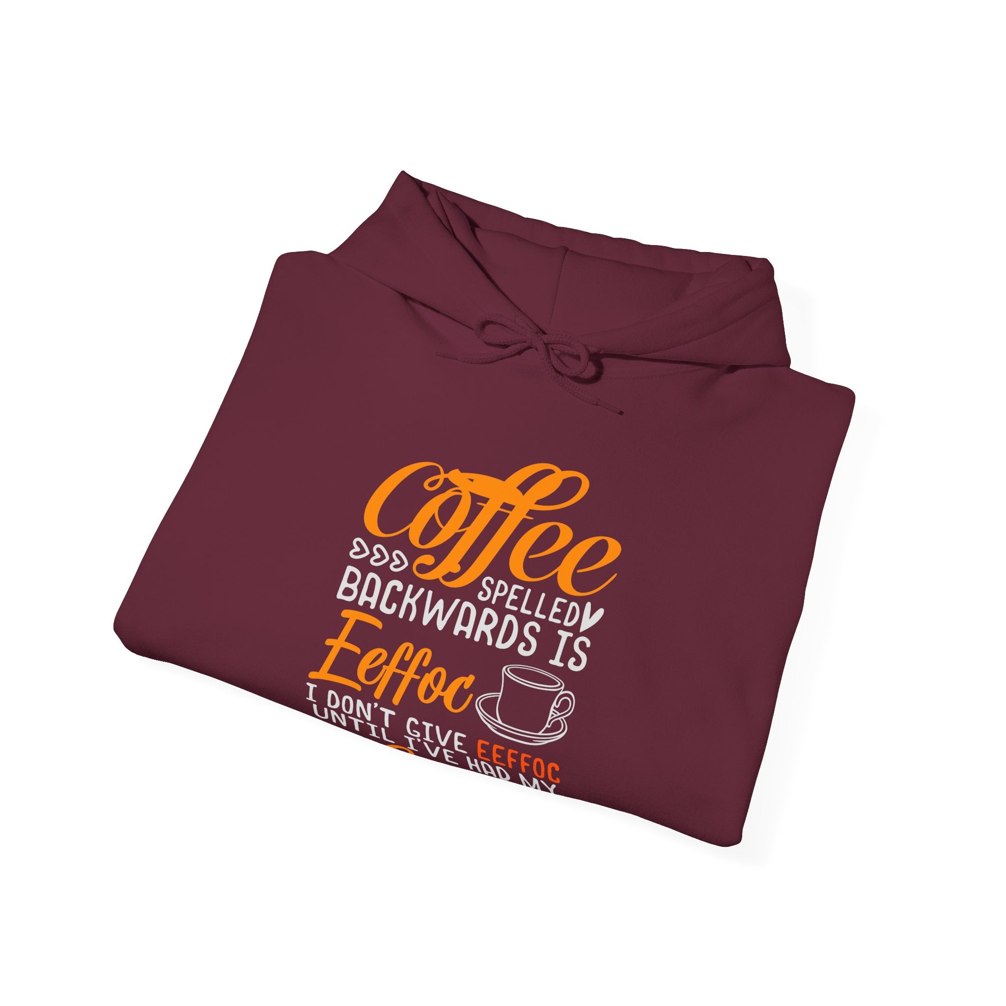 Give Me My Eeffoc Coffee - Unisex Heavy Blend Hooded Sweatshirt