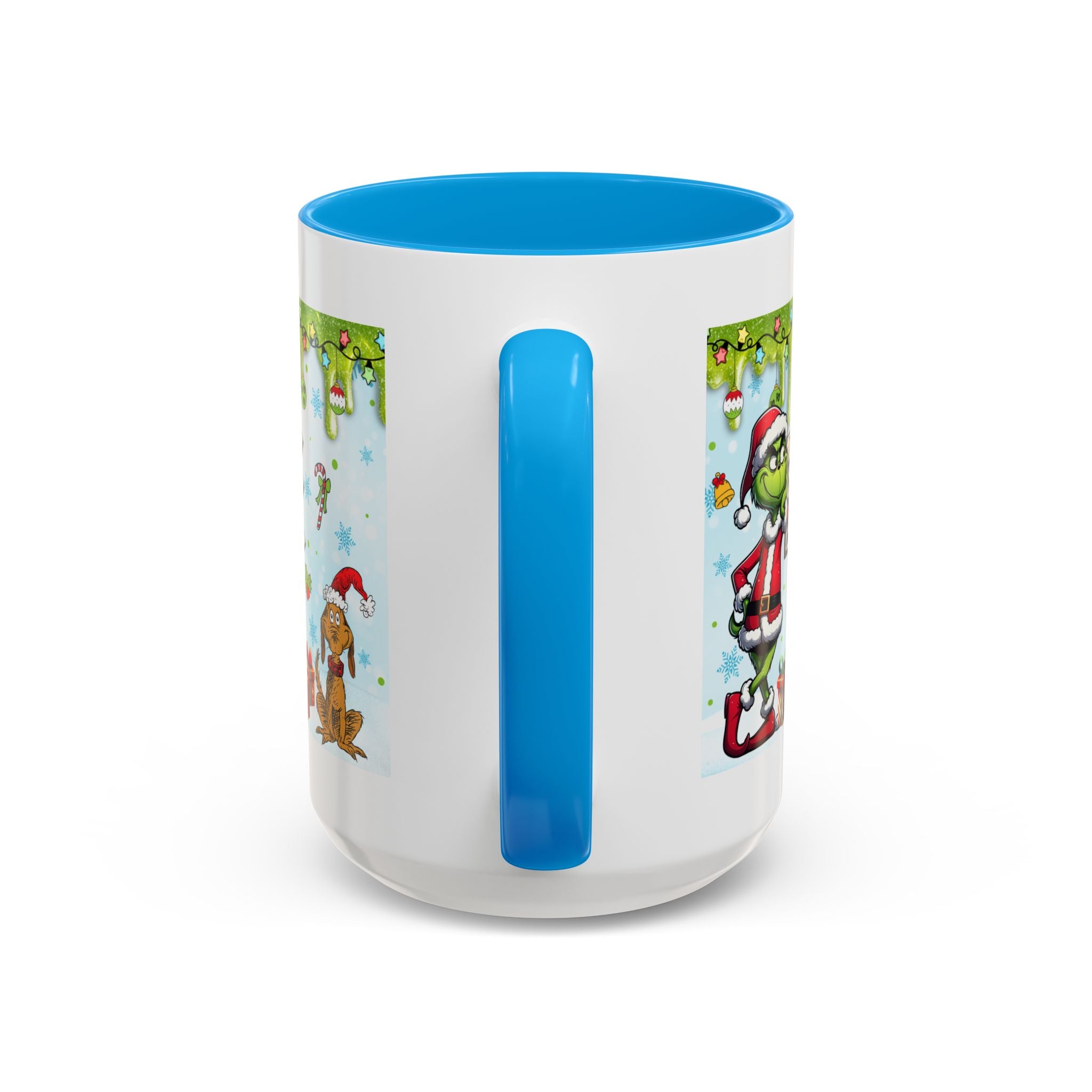Grinch Christmas Mug | Colorful 11oz 15oz Ceramic Coffee Cup