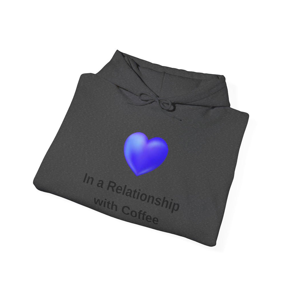 I'm In a Relationship With Coffee - Men's and Woman's Heavy Blend Hooded Sweatshirt