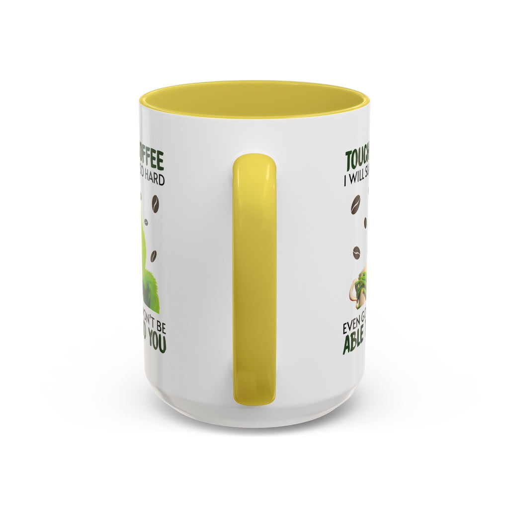 Funny Quote Mugs, Unique Coffee Cups, Gift for Coffee Lovers, Humorous Mug, Grinch Inspired Ceramics