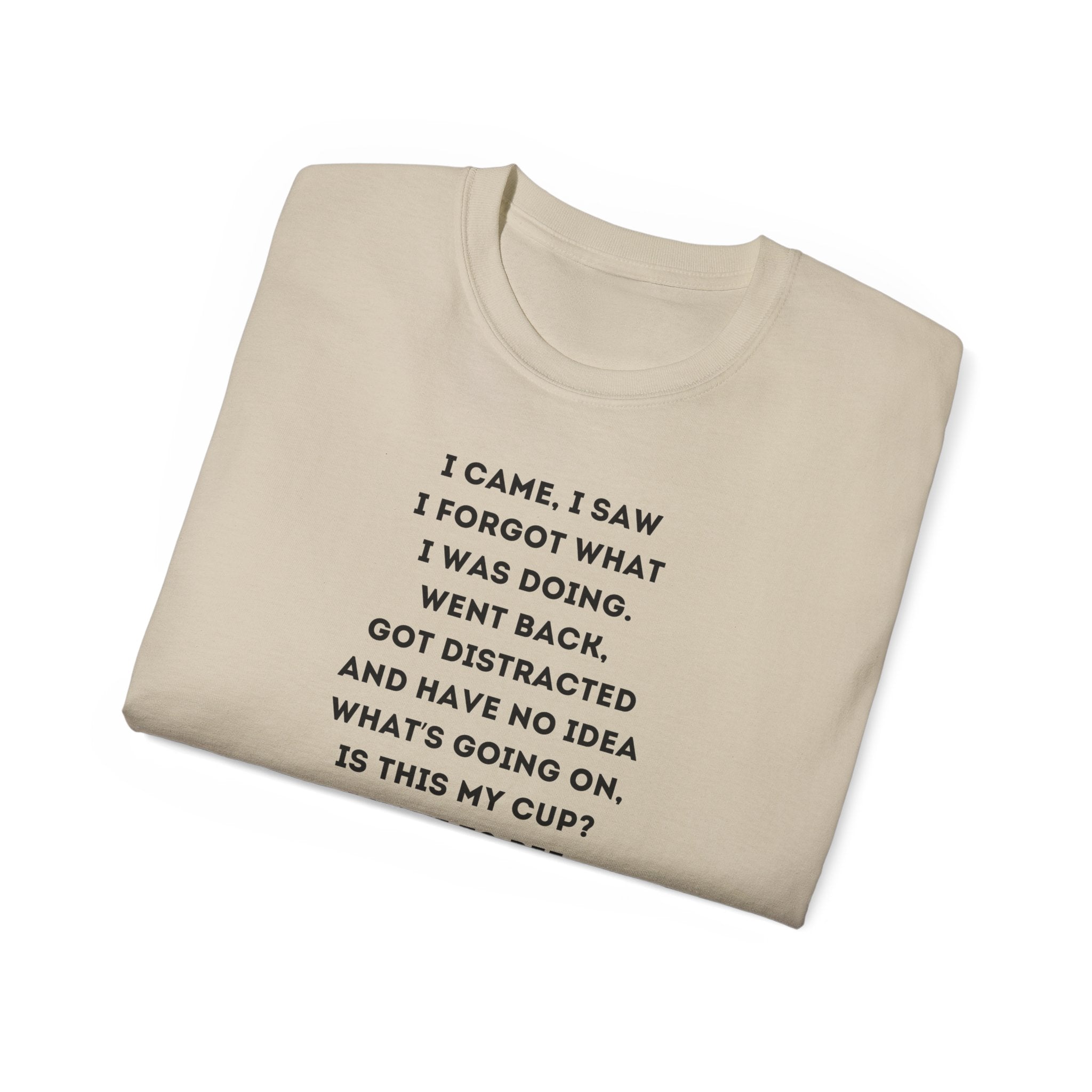 I Have to Pee - Funny Unisex Tee - I Came, I Saw, I Forgot, Perfect Gift for Friends, Casual Wear, Birthday, Humor Apparel, Everyday Wear
