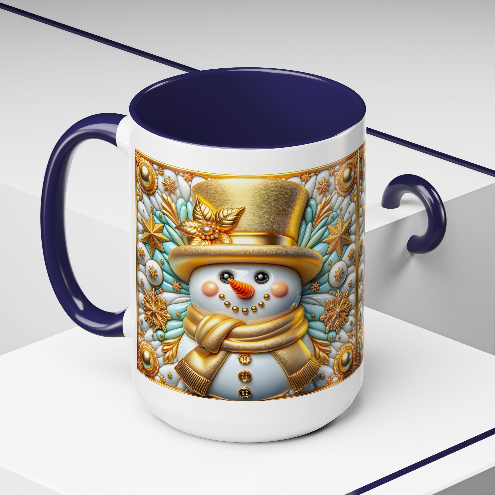 Festive Snowman Coffee Mug | Holiday Gift, Winter Decor, Cute Mug, Christmas Mug, Snowman Lover's Gift