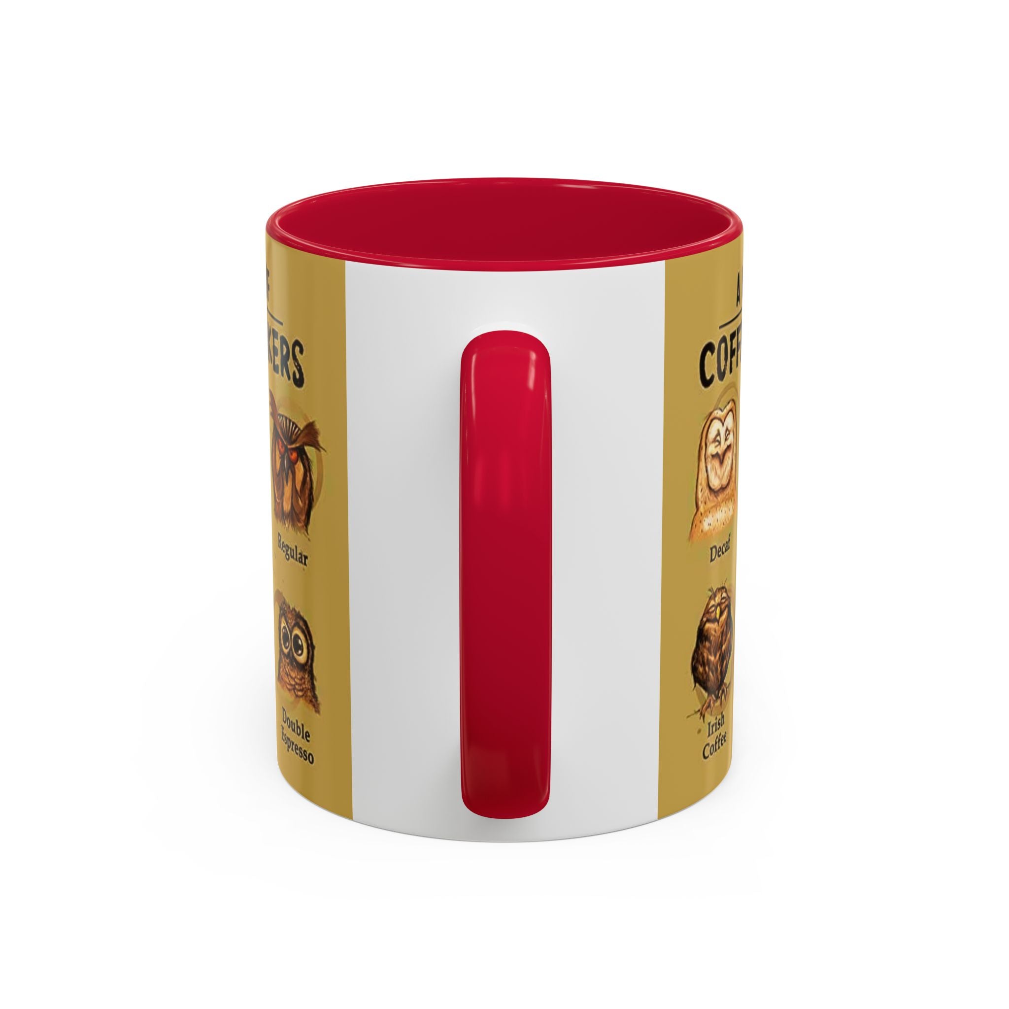 Coffee Owl Mug — "A Hoo's Hoo of Coffee Drinkers" 11oz/15oz
